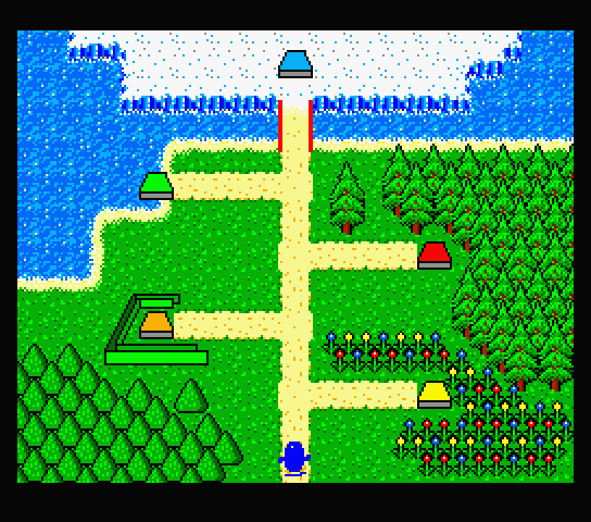Penguin-Kun Wars 2 screenshot 5 for MSX2